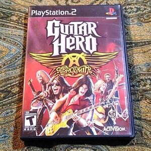 PlayStation 2 PS2 Guitar Hero Aerosmith‎